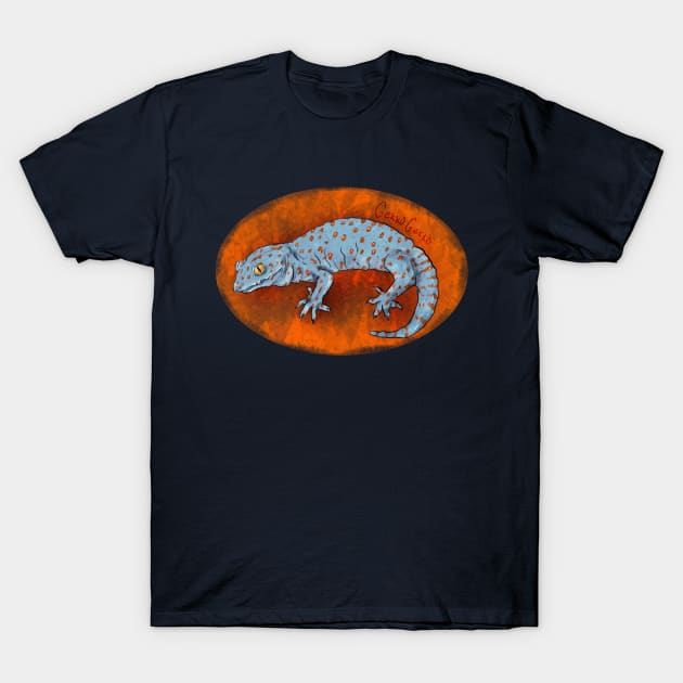 Gekko gecko T-Shirt by AmizuBoon